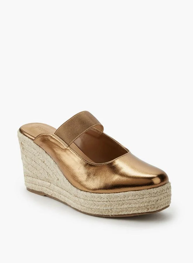 ببرمنة Women Wedge Heel Espadrilles